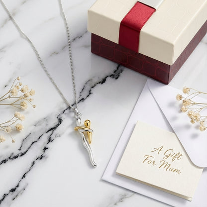 Collar Abrazo Eterno Plata de Ley 925